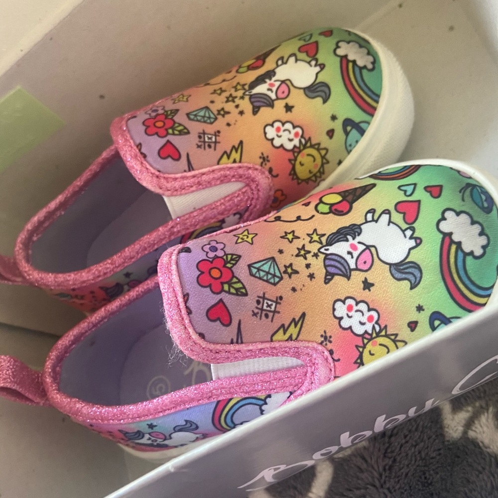 Bobby C toddler girl slip on